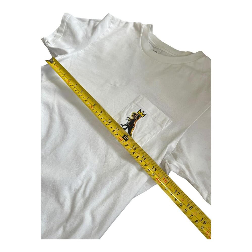 Uniqulo UT Archive Jean-Michel Basquiat Embroidered Logo Men's T-Shirt Size XS - Picture 5 of 9